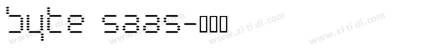 byte saas字体转换
